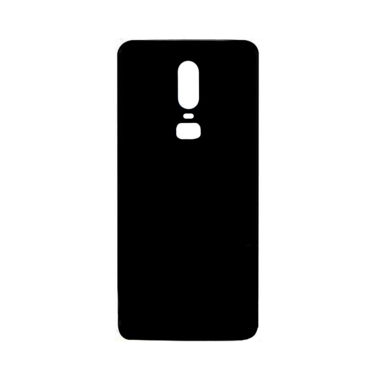 Back Cover OnePlus 6 Black Back Cover OnePlus 6 Black